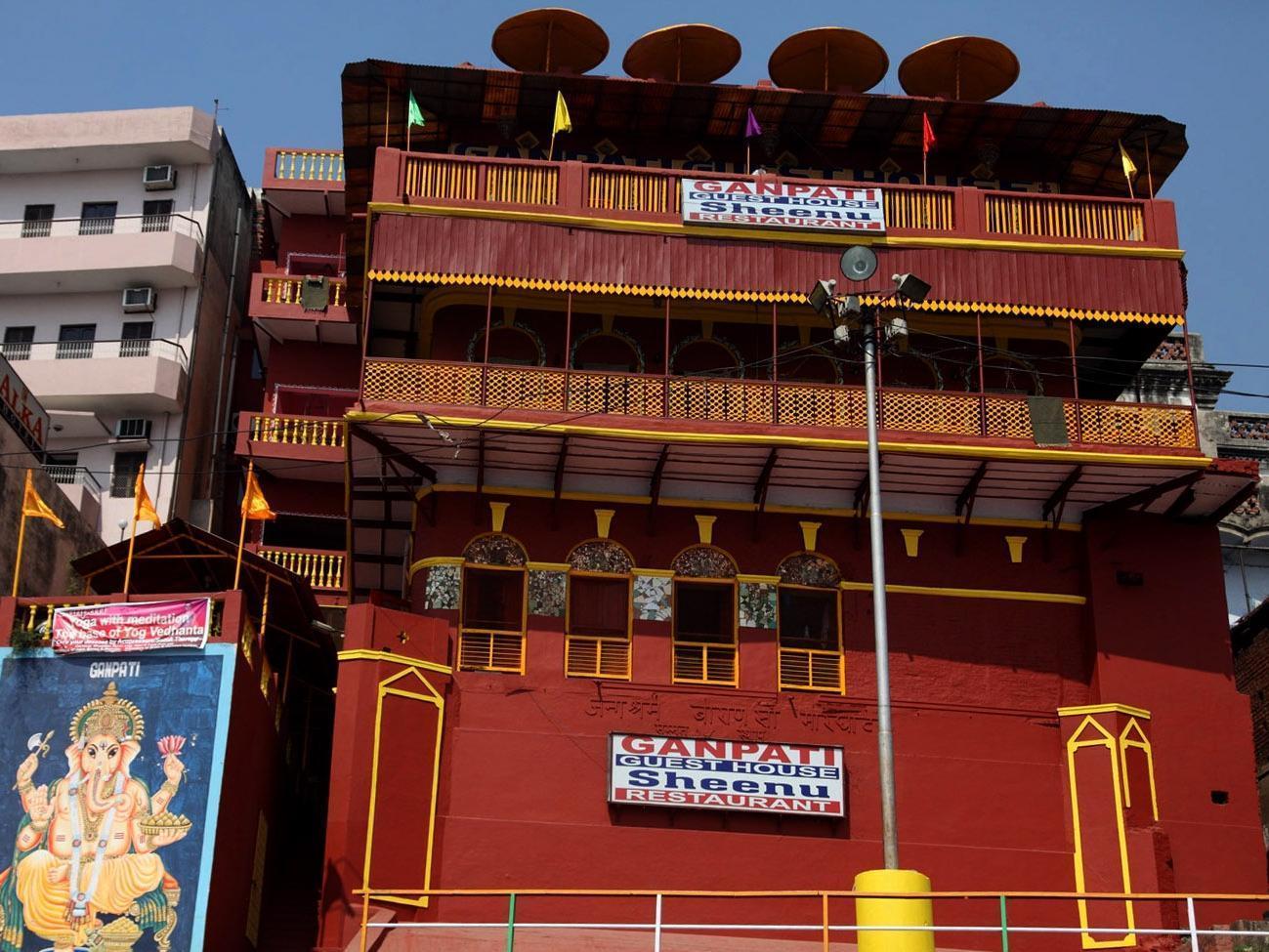Ganpati Guest House Váránaszi Kültér fotó